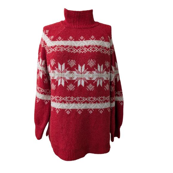 Hippie Rose fair isle sweater - Picture 1 of 9
